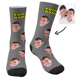 Socken mit gesicht bedrucken - Socken mit Gesicht