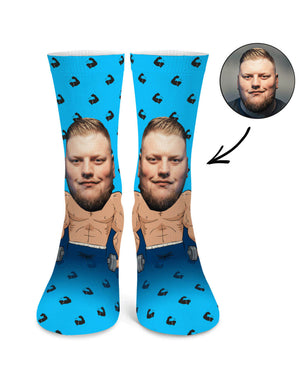 Personalisierte socken - Socken mit Gesicht