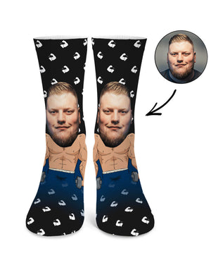 Personalisierte socken - Socken mit Gesicht