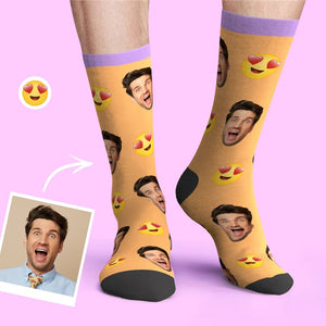 Socken mit fotos bedrucken - Socken mit Gesicht