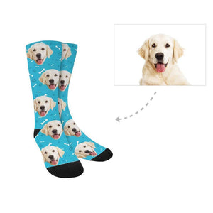 Socken mit hundefoto - Socken mit Gesicht