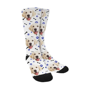 Socken mit hundefoto - Socken mit Gesicht