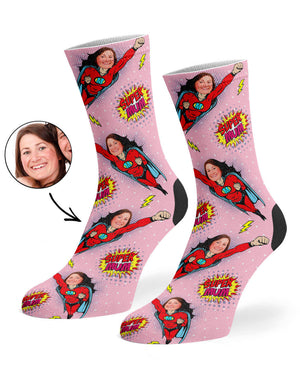 Super mum Socken